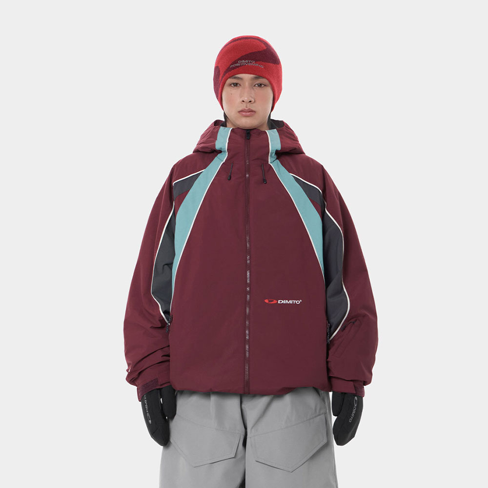 2627 디미토 아톰 보드복 자켓 RED WINE