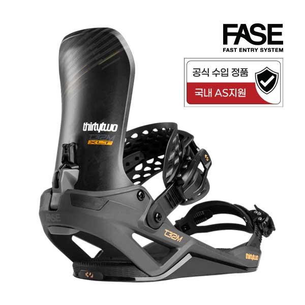 2627 써리투 스텝인 바인딩 T32M XLT 페이즈 BLACK
