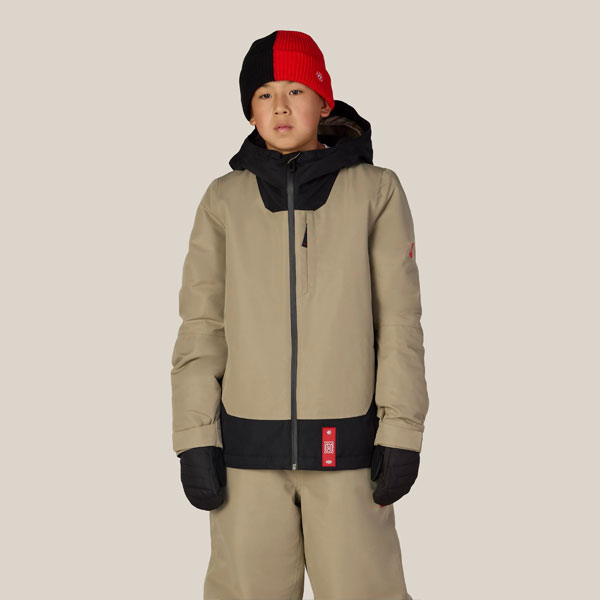2627 686 아동 게이트웨이 인슐 보드복 자켓 KHAKI COLORBLOCK