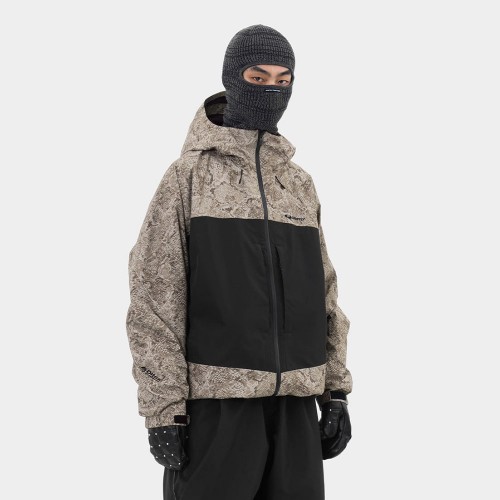 2627 디미토 웍스 리플렉티브 라인 보드복 자켓 DESERT SNAKE