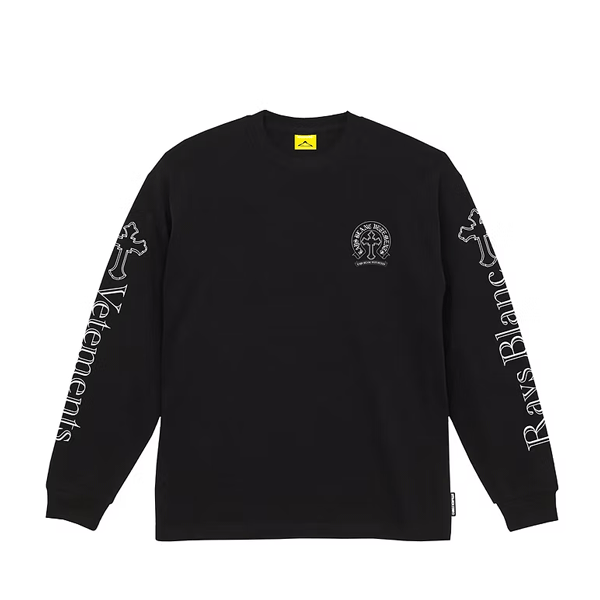 마운틴 락스타 레이즈 롱슬리브 티셔츠 BLACK